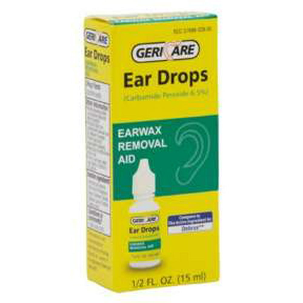 GERICARE Ear Drops Earwax Removal Aid 0.5oz/15mL Generic Debrox