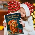 thumbnail image 6 of Funny Squirrel Advent Calendar 2025 24 Days Christmas Countdown Calendar with 24pcs 2D Acrylic Squirrel Ornaments Cute Animals Christmas Tree Pendant Home Decorations Gifts, 6 of 7