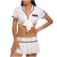 thumbnail image 1 of Traje de ropa interior dividida de policía sexy para mujer Uniforme de lencería sexy Fridja nalpqowj10566, 1 of 7