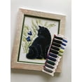 thumbnail image 2 of RIOLIS Counted Cross Stitch Kit 9.5"X11.75"-Black Cat (10 Count), 2 of 4