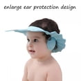thumbnail image 6 of RAGUPEL 2026 New Toddler Baby Shampoo Cap Adjustable Bath Shield Visor Hat Kids Hair Washing Shampoo Shield Sky Blue 0 Years-8 Years, 6 of 7