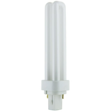 

SUNLITE Compact Fluorescent G24D-2 2-Pin 18W 3000k Bulb