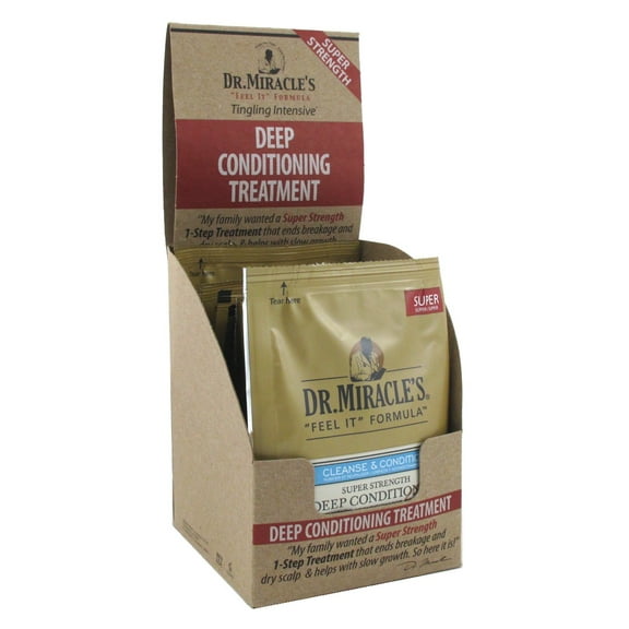 Dr. Miracles Deep Conditioning Super Strength Packette 1.75 Ounce (12 Pack)