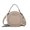 Beige, variant on MKF Collection Lydie Vegan Leather Women's Crossbody Bag, Designer Crossover Purse Handbag by Mia K - Silver