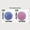 Blue*2 Purple, variant on DABEI 1pc Yoga Massage Ball, Fitness Fascia Ball For Foot, Waist, Back Muscle Relaxation