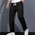 thumbnail image 1 of Pantalones largos para hombre, moda de primavera e invierno, pantalones deportivos casuales, pantalones para hombre, 1 of 8