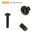 thumbnail image 4 of Unique Bargains Flanged Button Head Socket Cap Screws, 50 Pack M3x16mm 304 Stainless Steel Bolts, 4 of 5