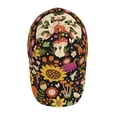 thumbnail image 4 of Balery Sunflowers Mushrooms Baseball Cap For Women Men,Adjustable Size For Running Workouts And Outdoor Activities All Seasons, 4 of 9