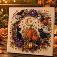 thumbnail image 2 of Halloween Ghost Pearl Art DIY Kit, Spooky Cute 3D Diamond Painting Crafts for Adults, DIY Fall Home Decor Wall Art, Beginner DIY Seasonal Party Gift(F), 2 of 7