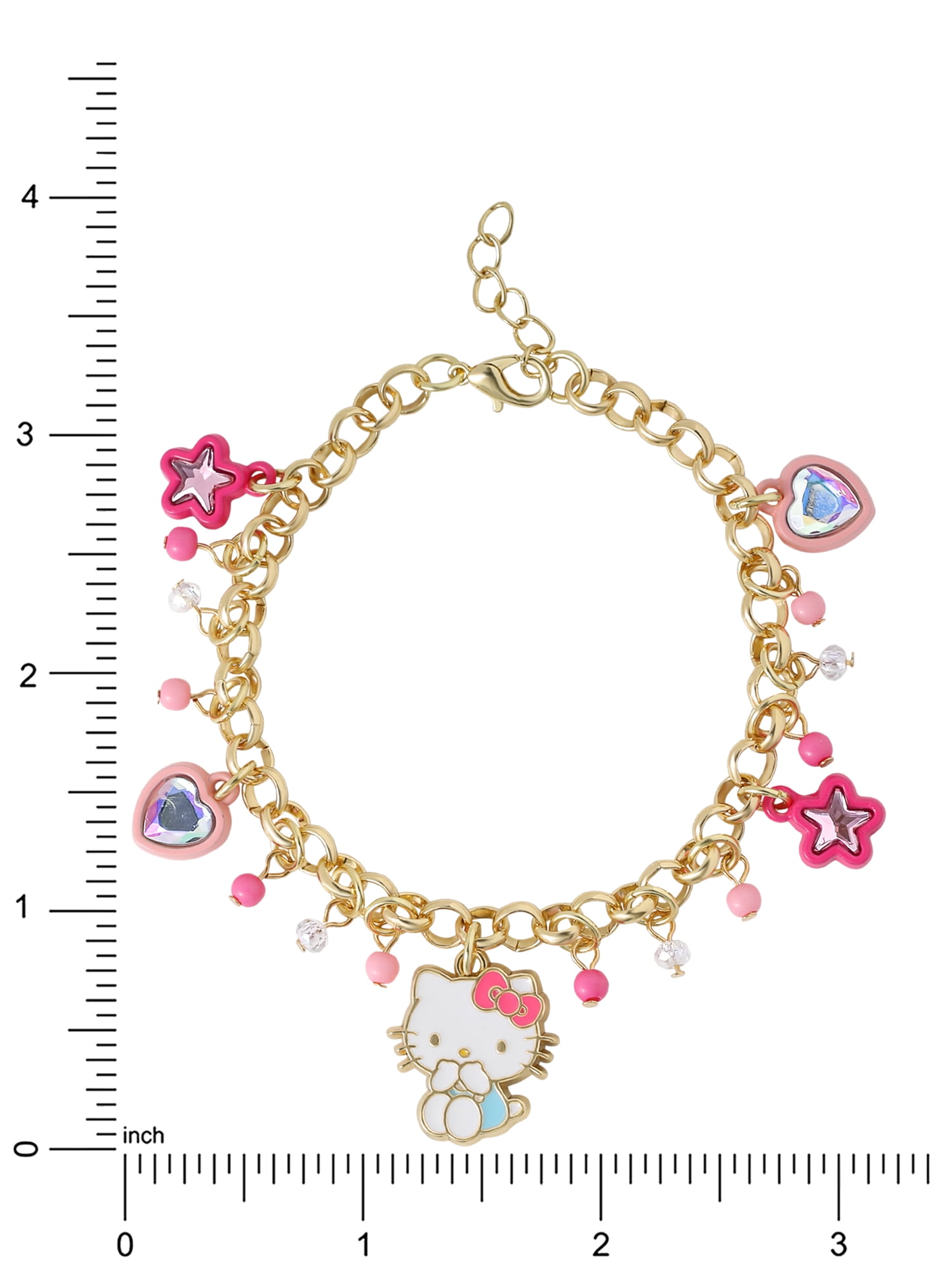 Sanrio Hello Kitty Charm Bracelet with Decorative Accents