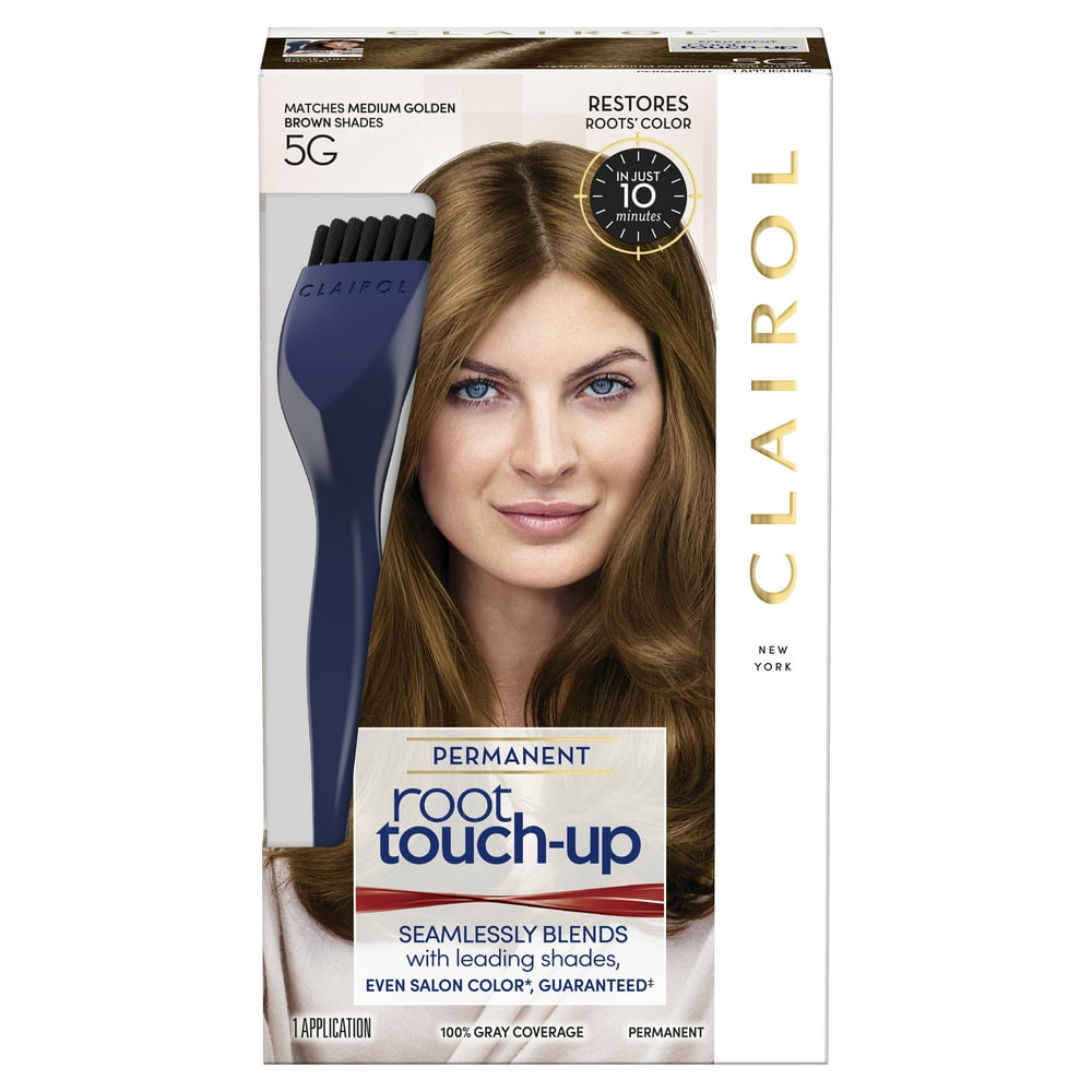 Clairol Root TouchUp Permanent Hair Color Crème 5g Medium Golden Brown