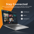 thumbnail image 4 of HP 250 G9 15.6" FHD Display Business Laptop, Intel Celeron N4500,32GB RAM, 1.16TB Storage(1TB SSD + 160GB Docking Station Set), Intel UHD Graphics, Wi-Fi 6, Webcam, Windows 11 Pro, Silver, 4 of 8