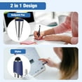thumbnail image 5 of FareCo Stylus Ballpoint Pens, 8-Pack, Black, 2-in-1 Retractable Design, Touchscreen Compatible, 5 of 6