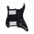 thumbnail image 1 of Conjunto de pastilla de de guitarra eléctrica Humbucker, pieza de repuesto de guitarra precableado para accesorios de guitarras , Negro negro, 1 of 8