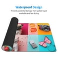 thumbnail image 3 of Xecao Colorful Dog Cat Collage for Waterproof Mouse Pad - Extended Contour Mouse Mat, Large Gaming Mousepad Laptop Keyboard Mat with Non-Slip Rubber Base, 3 of 8