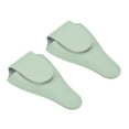 thumbnail image 1 of Unique Bargains 4.5'x2.6' PU Leather Embroidery Scissors Sheath Protective Cover, Light Green 2 Pack, 1 of 7