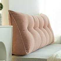 Lovote Large Headboard Pillow - Removable Cover | 100% Cotton Filling | Bolster for Daybed & Sofa