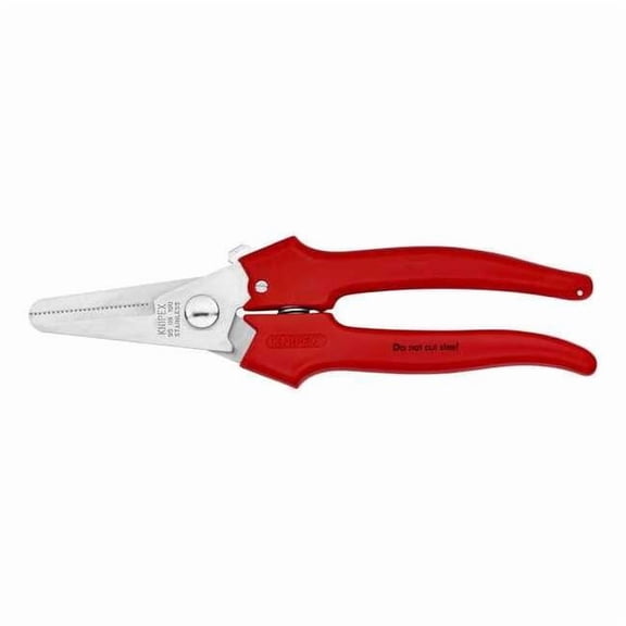 Knipex 7.5" Combination Shears - Plastic Grip