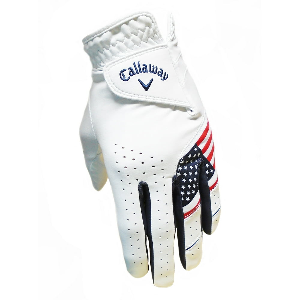 NEW Callaway Weather Spann USA Edition Golf Glove Men's Cadet Large (CL