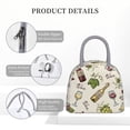 thumbnail image 4 of Easygdp Grapes Bbottles Wine Bolsa de Almuerzo Insulada Grande, Forro de Aluminio, Diseño Espacioso, a Prueba de Fugas, Ideal para Trabajo, Picnics, Viajes y Actividades al Aire Libre, 4 of 6