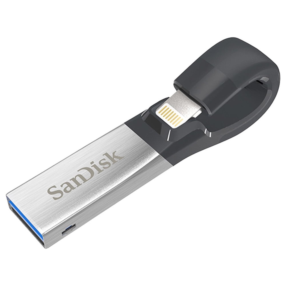 SanDisk iXpand 128GB Flash Drive for iPad and Computers -