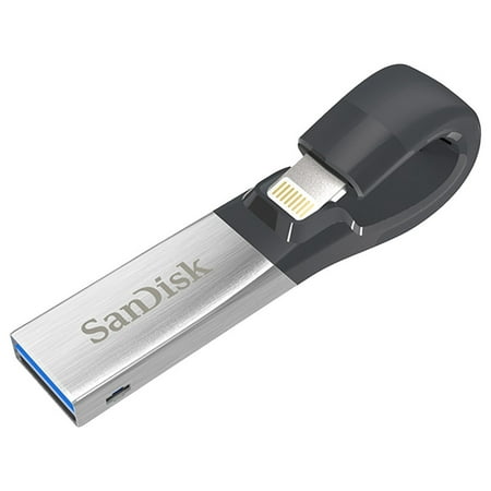 SanDisk iXpand 128GB Flash Drive for iPhone, iPad, and (Best Flash Drive App For Iphone)