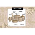 thumbnail image 5 of Decozen Bathroom Accessories Set 6-Piece Vanity Decor Gifts for Mom, 5 of 6