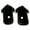 Black, variant on 2Pcs Weatherproof Silicone Case For Cam 2C,Protective Case Security Camera Black YIWEI