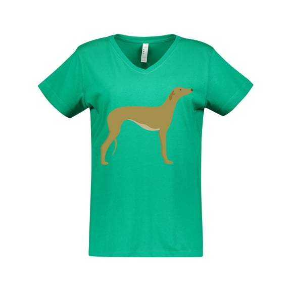 Inktastic Greyhound Women's V-Neck T-Shirt