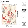thumbnail image 2 of FORMRS 1-Subject Spiral Notebook 8" x 5" College Ruled 60 Refillable Sheet A5 Hard Cover, 2 Pack, Light Red Starfish, 2 of 7