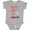 AC-Heather Grey, variant on Inktastic My Aunt Loves Me Flamingo Boys or Girls Baby Bodysuit
