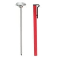 thumbnail image 1 of Shisuyan Stainless Steel Probe Cooking Thermometer Kitchen Tool Milk Frother Thermometer Coffee Baking Thermometer Accurate Food Temperature Thermometer, 1 of 9