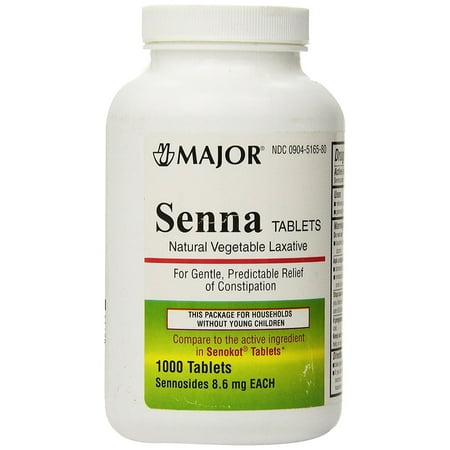 Senna Natural Vegetable Laxative (Compare to Senokot)
