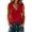 W10-Red, variant on Rhuody Going Out Tops For Women V Neck Tank Tops Summer Loose Fit Solid Color Ruffle Blouse Women'S Clothing Blue