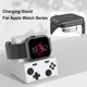 thumbnail image 4 of Silicón Cargador Soporte para El Escritorio Del Cable Algodón Reloj Silicone Dock Support Saving Space Watch 10 9 8 7 6 5 4 3 2 1 Ultra 2/SE, 4 of 9