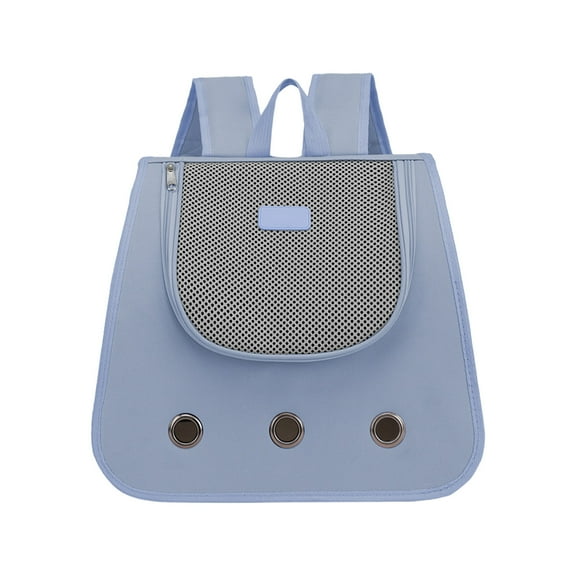 Eolstice Foldable Pet Car-rier Backpack, Breathable Design for Feline Outings, Portable Cat Transport Bag Outdoor Adventures Vet Visits Safe Travel