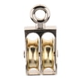thumbnail image 2 of S SERENABLE 1Pcs Fixed Eye Pulley Double Sheave Rope Lifting Double Wheel Pulley, 13/25/40mm, 2 of 7