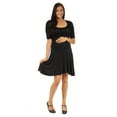 thumbnail image 2 of Women's 3/4-sleeve Maternity Dress, 2 of 12