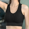 thumbnail image 2 of VFRGHD Sports Bras For Women Racerback Workout Crop Tank Top Breathable Running Sports Fitness Yoga Tops With Built In Pads Versatile Brassieres, 2 of 5