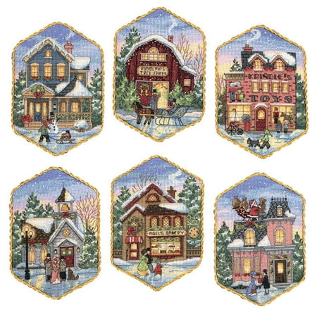 Dimensions Gold Collection Counted Cross Stitch Ornament Kit-Christmas