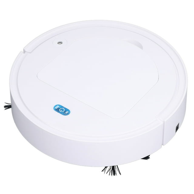 Robot Vacuum Cleaner, ABS 3 In 1 Automatic Sweeper Dust Hair Cleaning For Household Use White,Black