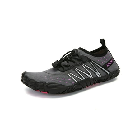 

SIMANLAN Unisex Beach Shoes Sneakers Athletic Sport Slip On Flats Seaside Wading Breathable