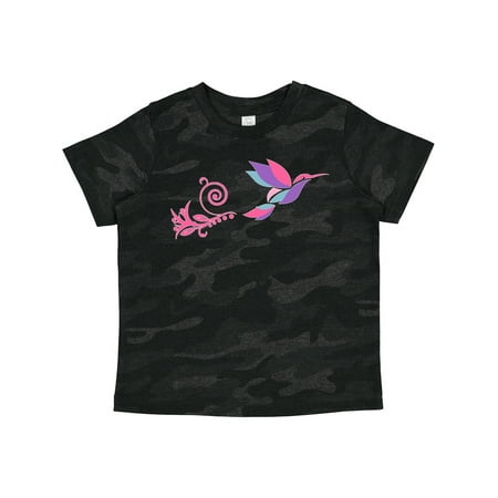 

Inktastic Hummingbird Flying Swirl Gift Toddler Toddler Girl T-Shirt