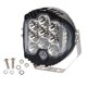 thumbnail image 3 of Luz de trabajo LED genérica de 7 pulgadas, luz de conducción con soporte de montaje, voltaje de 12 V-24 V, temperatura de trabajo de -40  degreeC ~ 70  degreeC, Lente transparente, 3 of 8