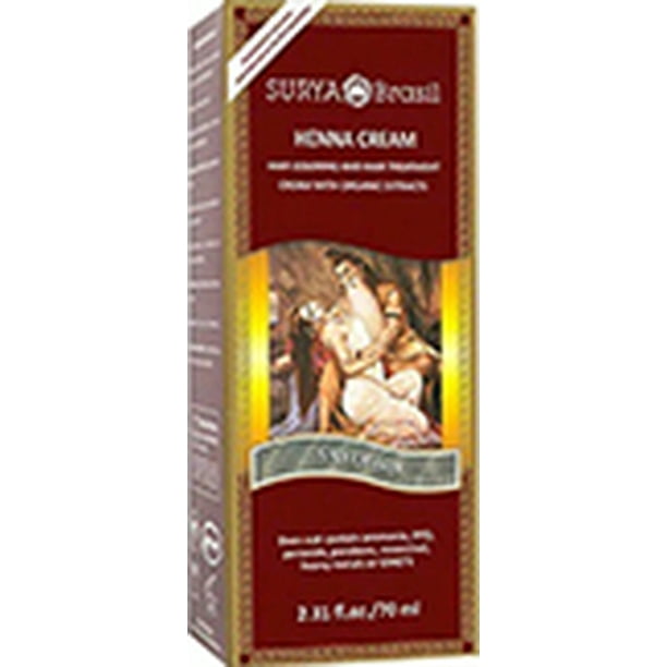 Surya Brasil Henna Cream Hair Color, Silver Fox, 70 ml