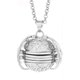 thumbnail image 2 of 2023-multi-layer Photo Pendant Opened Album Necklace Memory Album BoxWhite Gold, 2 of 3