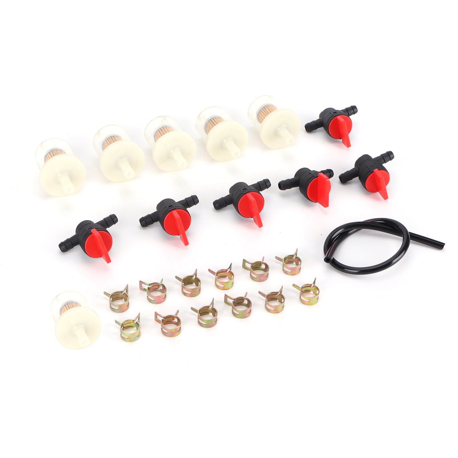 YOUTHINK Fuel Shut Off Valve,Gas Tank Shut Off Valve Clamp Fuel Filter