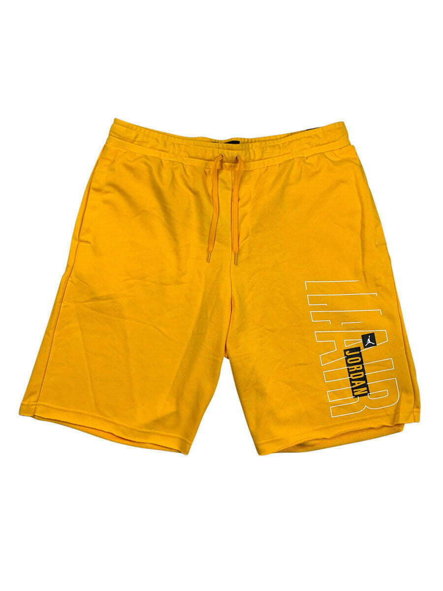 yellow jordan shorts