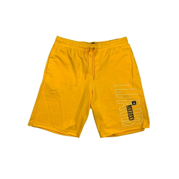 Nike - Nike Air Jordan Men's Basketball shorts Yellow BQ8466-739 Larger ...