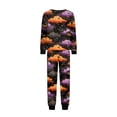thumbnail image 5 of Matching Family Halloween Pajamas Set - 2026 Cute Ghost & Pumpkin Print Two-Piece Sleepwear Pjs - Family Matching Pajamas Soft Holiday Loungewear Halloween Matching Pajamas for Family, 5 of 6